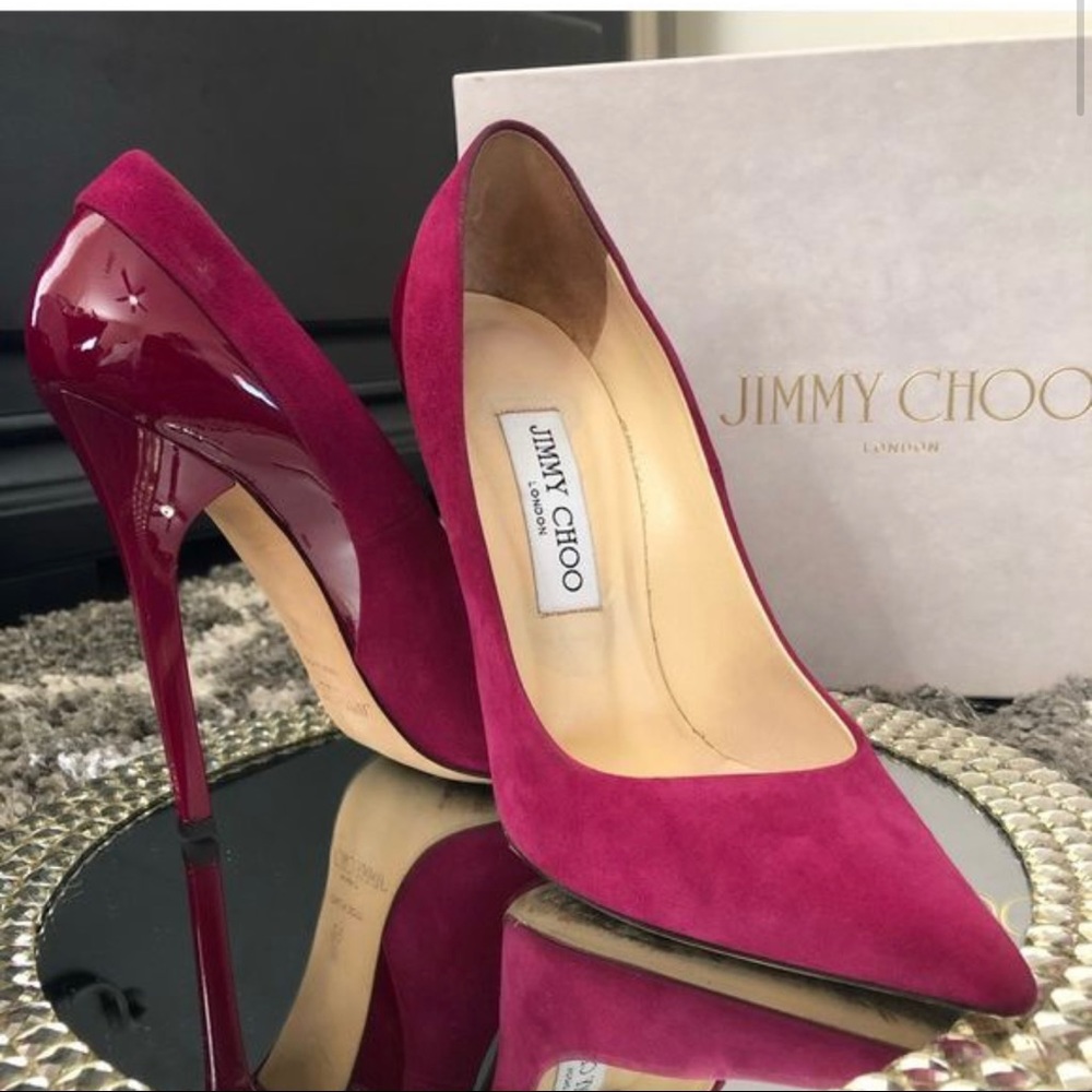 Jimmy Choo Kayomi Suede Pumps